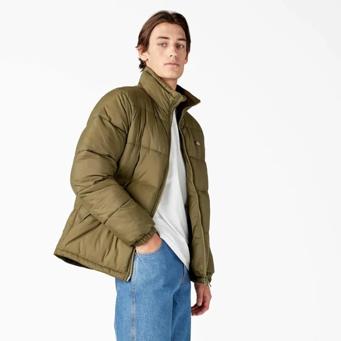 Dickies Coats and Jackets Waldenburg Puffer Jacket Military Green Military Green ml 8211 Men Dickies Coats and Jackets Waldenburg Puffer Jacket Military Green Military Green ml 8211 Men