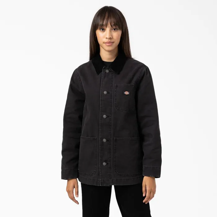 Dickies Coats and Jackets Women039s Duck Canvas Chore Coat Black Black bkx 8211 Women Dickies Coats and Jackets Women039s Duck Canvas Chore Coat Black Black bkx 8211 Women