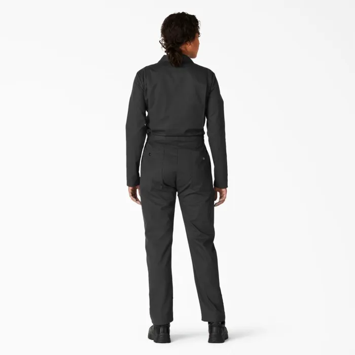 Dickies Coveralls Women039s Cooling Long Sleeve Coveralls Black Black bk 8211 Women