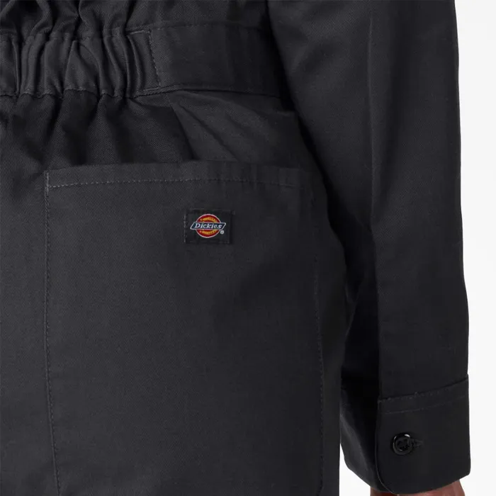 Dickies Coveralls Women039s Long Sleeve Coveralls Black Black bk 8211 Women