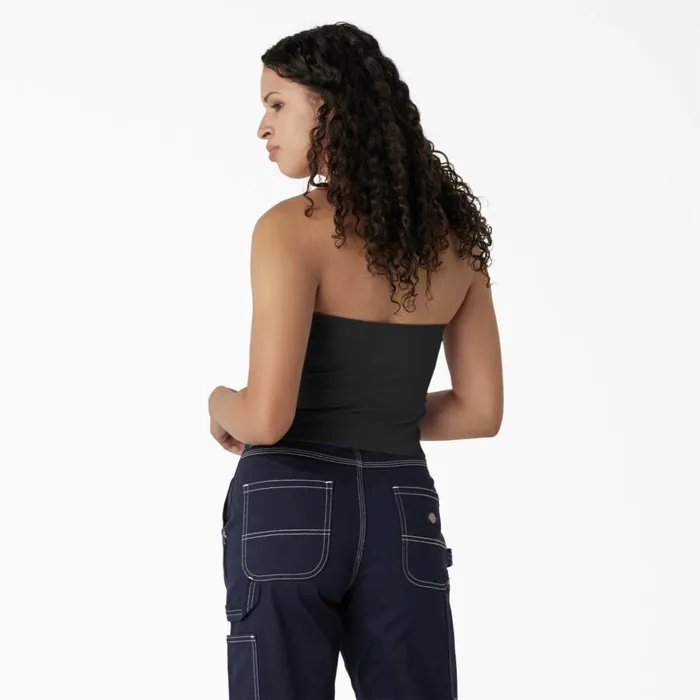 Dickies Cropped Tops Women039s Knit Tube Top Black Black kbk 8211 Women Dickies Cropped Tops Women039s Knit Tube Top Black Black kbk 8211 Women