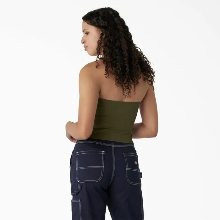 Dickies Cropped Tops Women039s Knit Tube Top Military Green Military Green ml 8211 Women Dickies Cropped Tops Women039s Knit Tube Top Military Green Military Green ml 8211 Women