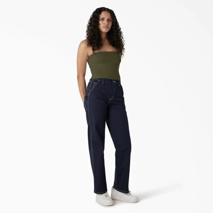 Dickies Cropped Tops Women039s Knit Tube Top Military Green Military Green ml 8211 Women Dickies Cropped Tops Women039s Knit Tube Top Military Green Military Green ml 8211 Women