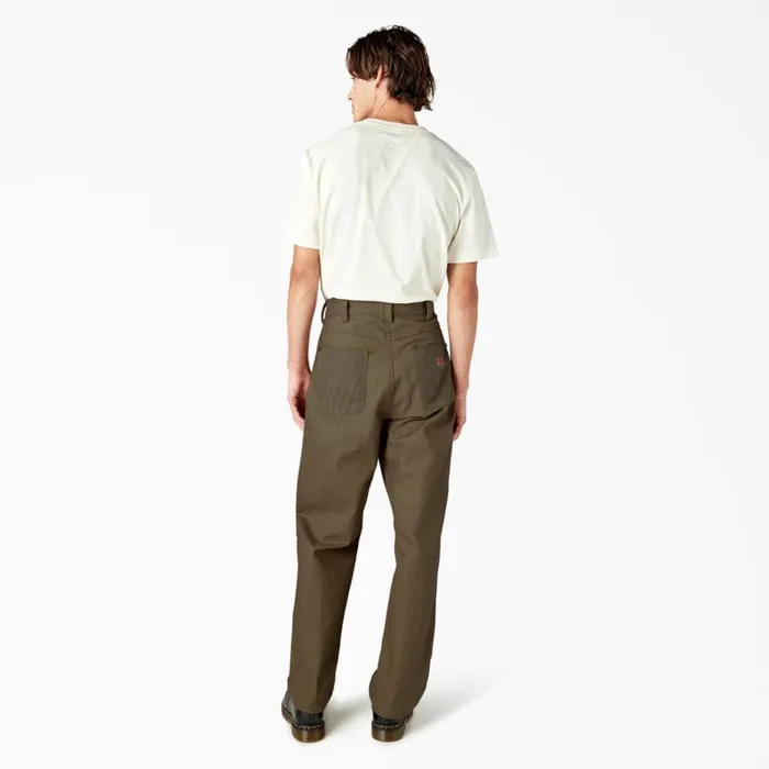 Dickies Double Knee Lucas Regular Fit Waxed Canvas Double Knee Pants Acorn Acorn ac2 8211 Men Dickies Double Knee Lucas Regular Fit Waxed Canvas Double Knee Pants Acorn Acorn ac2 8211 Men