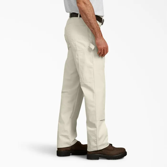 Dickies Double Knee Relaxed Fit Double Knee Carpenter Painter039s Pants Natural Beige Natural Beige nt 8211 Men Dickies Double Knee Relaxed Fit Double Knee Carpenter Painter039s Pants Natural Beige Natural Beige nt 8211 Men