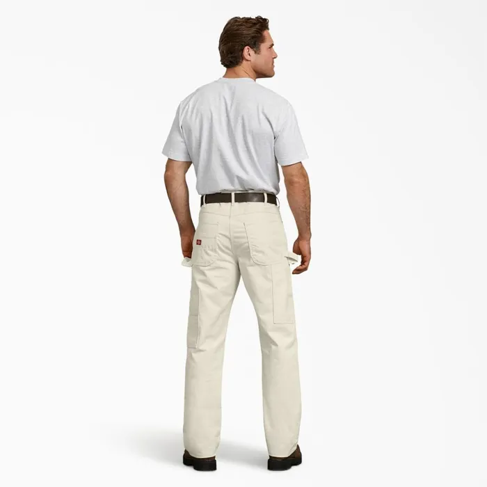 Dickies Double Knee Relaxed Fit Double Knee Carpenter Painter039s Pants Natural Beige Natural Beige nt 8211 Men Dickies Double Knee Relaxed Fit Double Knee Carpenter Painter039s Pants Natural Beige Natural Beige nt 8211 Men