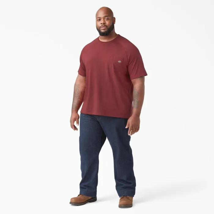 Dickies Hi Vis Cooling Short Sleeve Pocket TShirt Cane Red Cane Red cn 8211 Men Dickies Hi Vis Cooling Short Sleeve Pocket TShirt Cane Red Cane Red cn 8211 Men