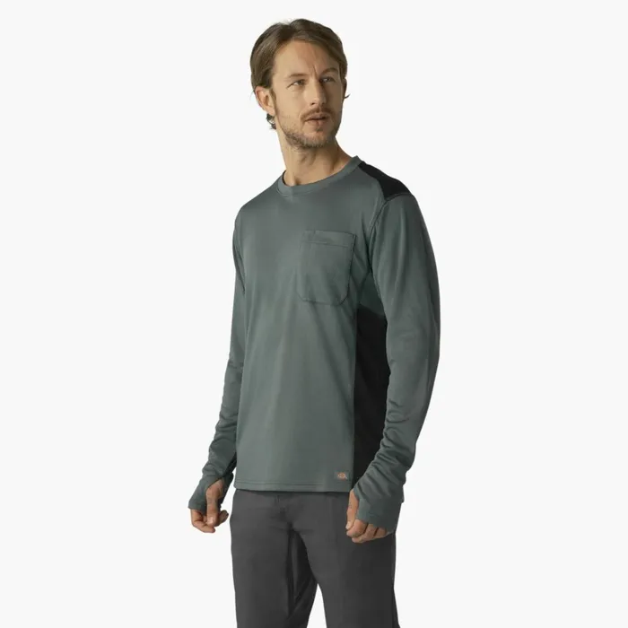 Dickies Hi Vis TempiQ 365 Long Sleeve Pocket TShirt Lincoln Green Lincoln Green ln 8211 Men Dickies Hi Vis TempiQ 365 Long Sleeve Pocket TShirt Lincoln Green Lincoln Green ln 8211 Men