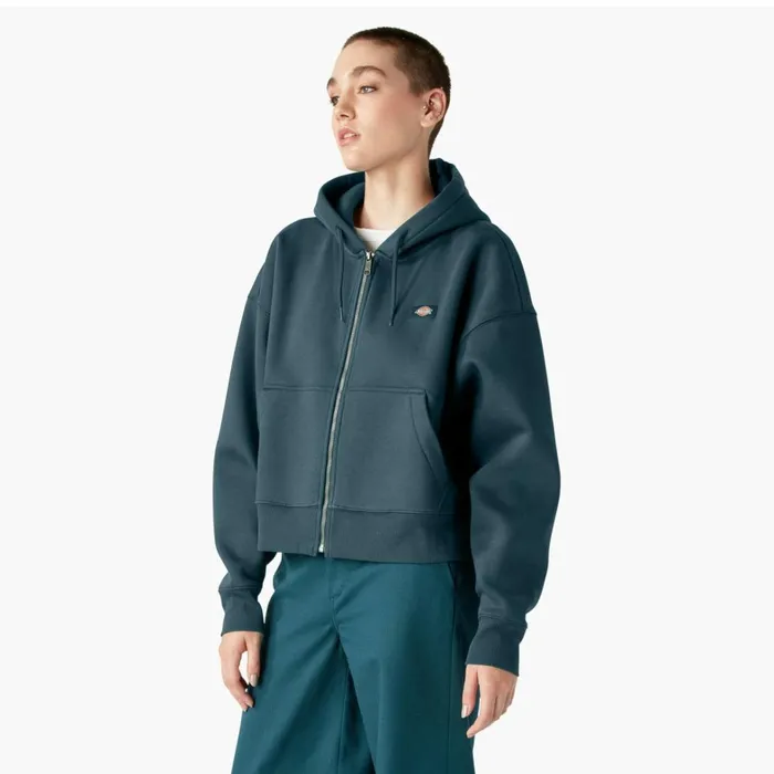 Dickies Hoodies and Sweatshirts Womens Oakport Zip Hoodie Reflecting Pond Reflecting Pond yt9 8211 Women Dickies Hoodies and Sweatshirts Womens Oakport Zip Hoodie Reflecting Pond Reflecting Pond yt9 8211 Women