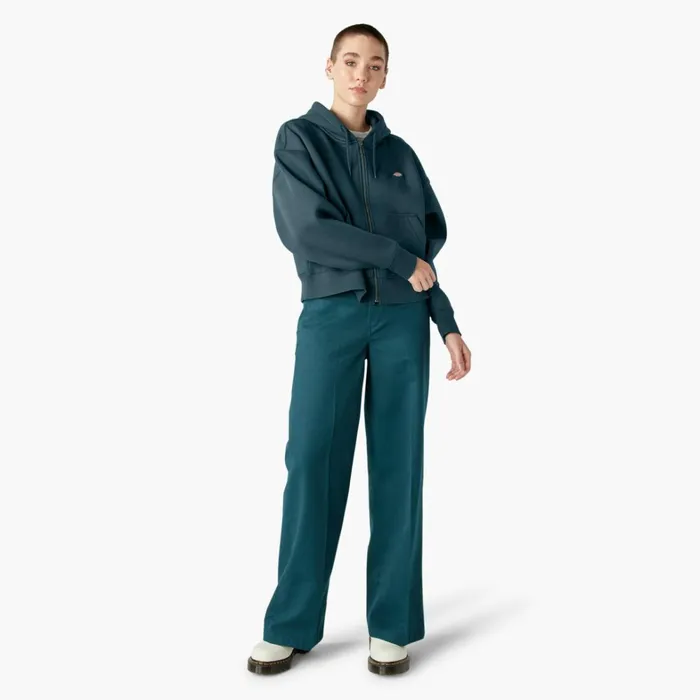 Dickies Hoodies and Sweatshirts Womens Oakport Zip Hoodie Reflecting Pond Reflecting Pond yt9 8211 Women Dickies Hoodies and Sweatshirts Womens Oakport Zip Hoodie Reflecting Pond Reflecting Pond yt9 8211 Women