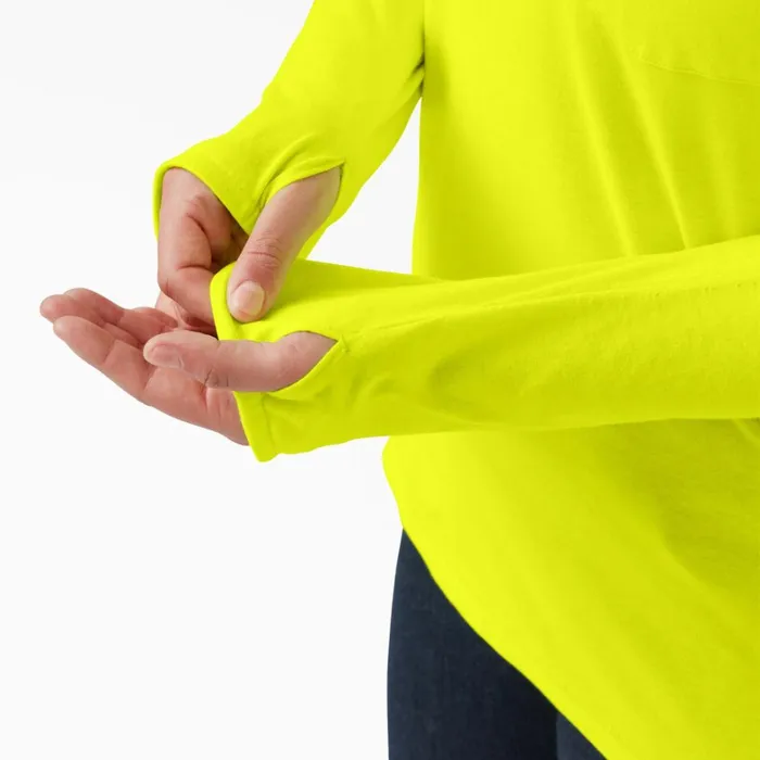 Dickies Long Sleeve TShirts Women039s Plus Cooling Performance Sun Shirt Bright Yellow Bright Yellow bwd 8211 Women Dickies Long Sleeve TShirts Women039s Plus Cooling Performance Sun Shirt Bright Yellow Bright Yellow bwd 8211 Women