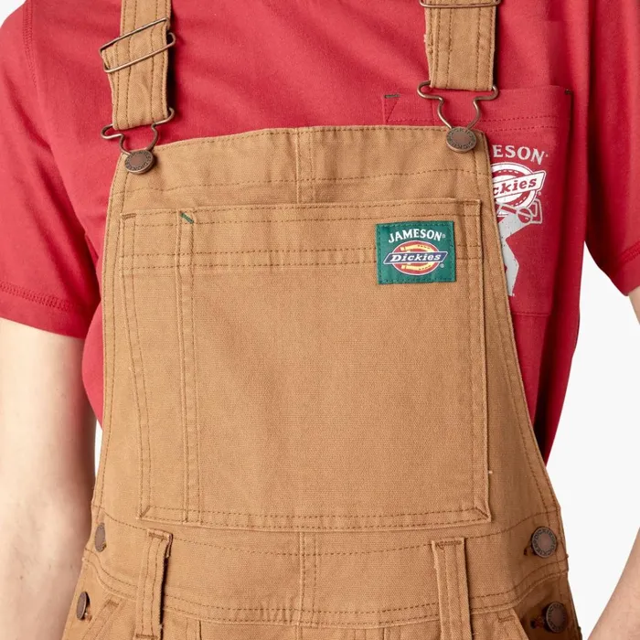 Dickies Overalls Dickies X Jameson Women039s Utility Double Knee Overalls Rinsed Brown Duck Rinsed Brown Duck rbd 8211 Women Dickies Overalls Dickies X Jameson Women039s Utility Double Knee Overalls Rinsed Brown Duck Rinsed Brown Duck rbd 8211 Women