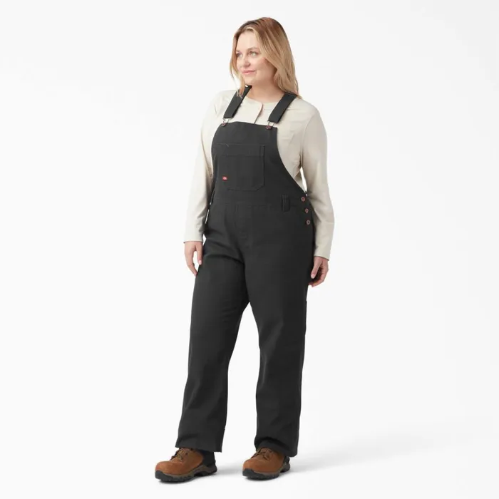 Dickies Overalls Women039s Plus Relaxed Fit Bib Overalls Rinsed Black Rinsed Black rbk 8211 Women Dickies Overalls Women039s Plus Relaxed Fit Bib Overalls Rinsed Black Rinsed Black rbk 8211 Women