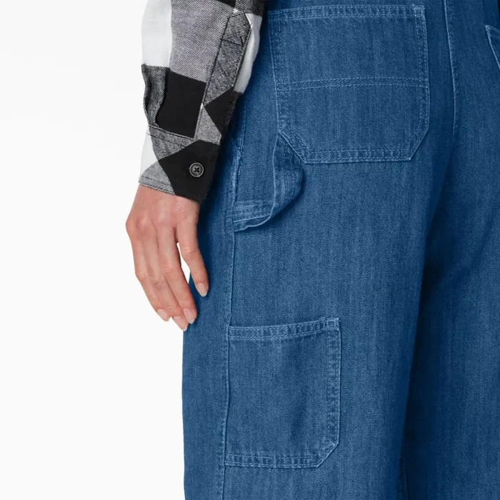 Dickies Painters Women039s Relaxed Fit Bib Overalls Stonewashed Medium Blue Stonewashed Medium Blue msb 8211 Women Dickies Painters Women039s Relaxed Fit Bib Overalls Stonewashed Medium Blue Stonewashed Medium Blue msb 8211 Women