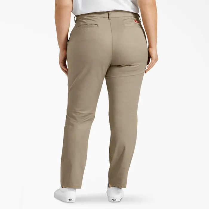 Dickies Pants Women039s Plus Straight Fit Pants Rinsed Desert Sand Rinsed Desert Sand rds 8211 Women Dickies Pants Women039s Plus Straight Fit Pants Rinsed Desert Sand Rinsed Desert Sand rds 8211 Women