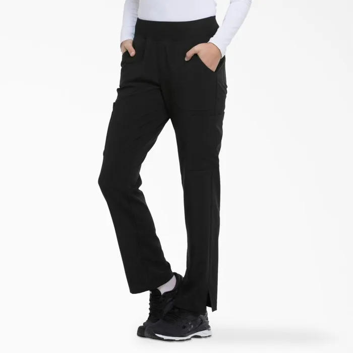 Dickies Scrubs Women039s EDS Essentials Tapered Leg Cargo Scrub Pants Black Black blk 8211 Women