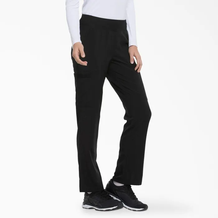 Dickies Scrubs Women039s EDS Essentials Tapered Leg Cargo Scrub Pants Black Black blk 8211 Women