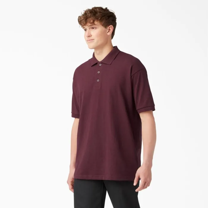Dickies Shirts Adult Size Piqu Short Sleeve Polo Burgundy Burgundy by 8211 Kids Dickies Shirts Adult Size Piqu Short Sleeve Polo Burgundy Burgundy by 8211 Kids