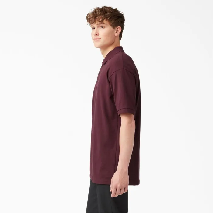 Dickies Shirts Adult Size Piqu Short Sleeve Polo Burgundy Burgundy by 8211 Kids Dickies Shirts Adult Size Piqu Short Sleeve Polo Burgundy Burgundy by 8211 Kids