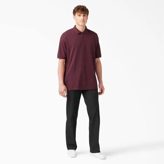 Dickies Shirts Adult Size Piqu Short Sleeve Polo Burgundy Burgundy by 8211 Kids Dickies Shirts Adult Size Piqu Short Sleeve Polo Burgundy Burgundy by 8211 Kids