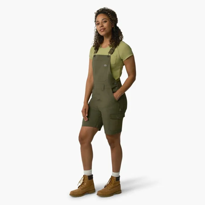 Dickies Shortalls Women039s Cooling Ripstop Bib Shortalls Rinsed Military Green Rinsed Military Green rml 8211 Women Dickies Shortalls Women039s Cooling Ripstop Bib Shortalls Rinsed Military Green Rinsed Military Green rml 8211 Women