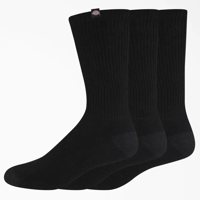 Dickies Socks Dickies Label Crew Socks Size 612 3Pack Black Black bk 8211 Women Dickies Socks Dickies Label Crew Socks Size 612 3Pack Black Black bk 8211 Women
