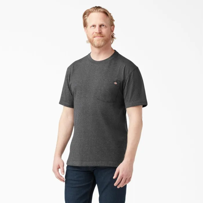 Dickies TShirts Heavyweight Heathered Short Sleeve Pocket TShirt Charcoal Gray Heather Charcoal Gray Heather cgh 8211 Men Dickies TShirts Heavyweight Heathered Short Sleeve Pocket TShirt Charcoal Gray Heather Charcoal Gray Heather cgh 8211 Men