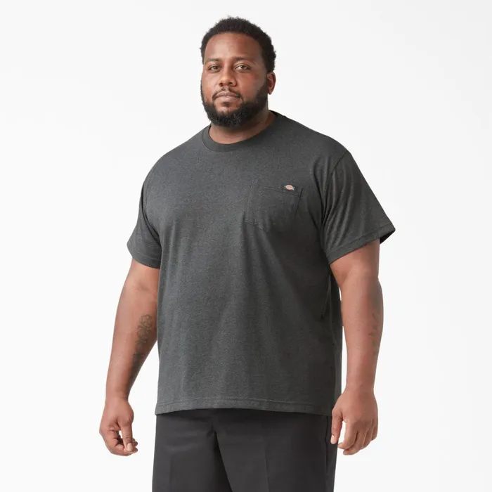 Dickies TShirts Heavyweight Heathered Short Sleeve Pocket TShirt Charcoal Gray Heather Charcoal Gray Heather cgh 8211 Men Dickies TShirts Heavyweight Heathered Short Sleeve Pocket TShirt Charcoal Gray Heather Charcoal Gray Heather cgh 8211 Men