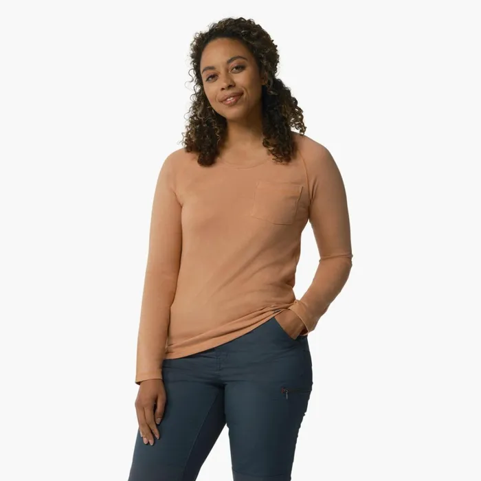 Dickies TShirts Women039s Cooling Long Sleeve Pocket TShirt Cork Single Dye Heather Cork Single Dye Heather c2k 8211 Women Dickies TShirts Women039s Cooling Long Sleeve Pocket TShirt Cork Single Dye Heather Cork Single Dye Heather c2k 8211 Women