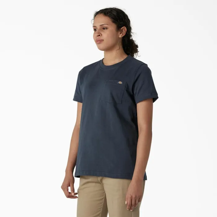Dickies TShirts Women039s Heavyweight Short Sleeve Pocket TShirt Airforce Blue Airforce Blue af 8211 Women Dickies TShirts Women039s Heavyweight Short Sleeve Pocket TShirt Airforce Blue Airforce Blue af 8211 Women