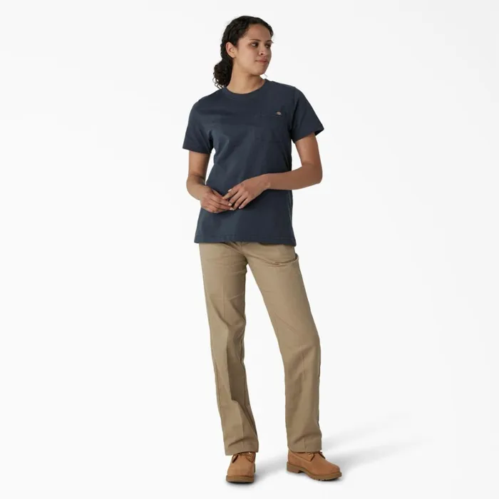 Dickies TShirts Women039s Heavyweight Short Sleeve Pocket TShirt Airforce Blue Airforce Blue af 8211 Women Dickies TShirts Women039s Heavyweight Short Sleeve Pocket TShirt Airforce Blue Airforce Blue af 8211 Women