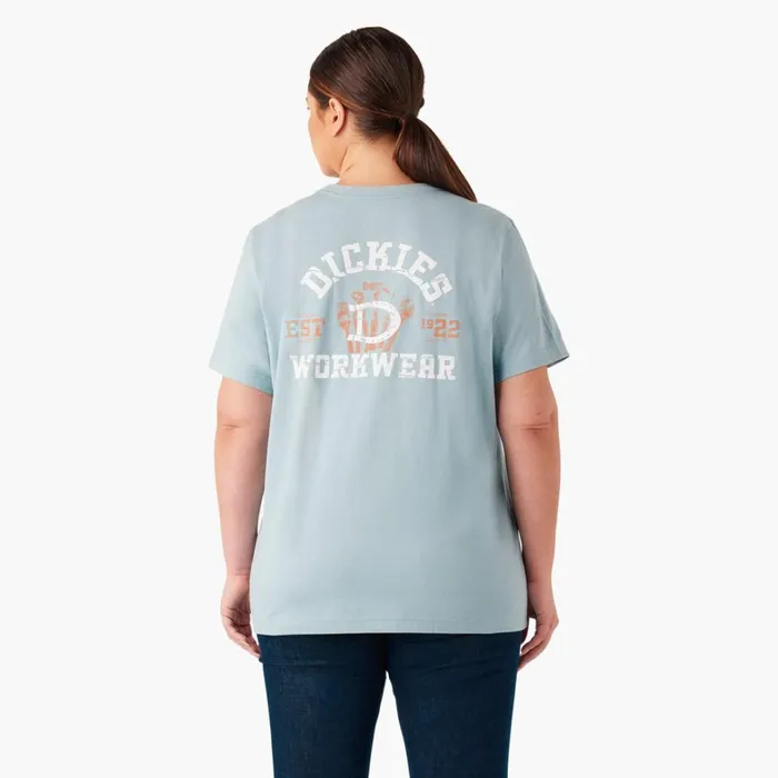 Dickies Tops Women039s Plus Heavyweight Workwear Graphic TShirt Dockside Blue Dockside Blue du1 8211 Women Dickies Tops Women039s Plus Heavyweight Workwear Graphic TShirt Dockside Blue Dockside Blue du1 8211 Women