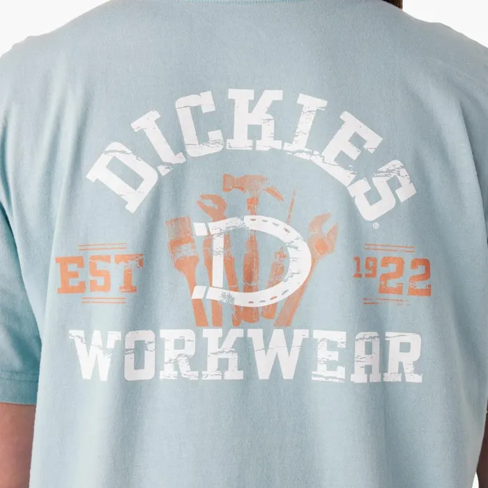 Dickies Tops Women039s Plus Heavyweight Workwear Graphic TShirt Dockside Blue Dockside Blue du1 8211 Women Dickies Tops Women039s Plus Heavyweight Workwear Graphic TShirt Dockside Blue Dockside Blue du1 8211 Women