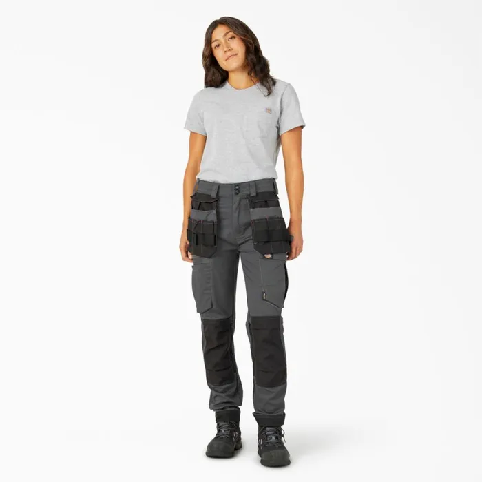 Dickies Work Pants Women039s FLEX Relaxed Fit Work Pants Graphite Gray Graphite Gray ga 8211 Women Dickies Work Pants Women039s FLEX Relaxed Fit Work Pants Graphite Gray Graphite Gray ga 8211 Women