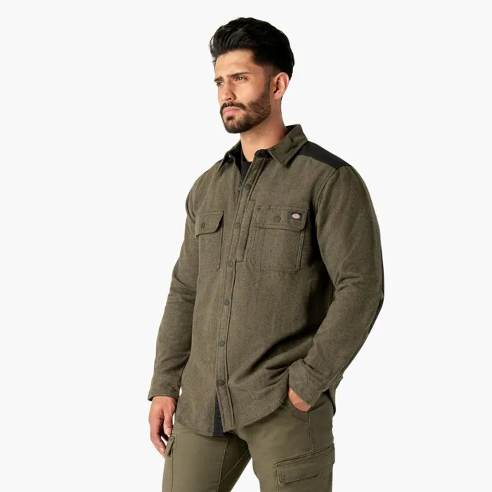 Dickies Work Shirts Heavyweight Brawny Flannel Shirt Military Green W Black Military Green W Black c1l 8211 Men Dickies Work Shirts Heavyweight Brawny Flannel Shirt Military Green W Black Military Green W Black c1l 8211 Men