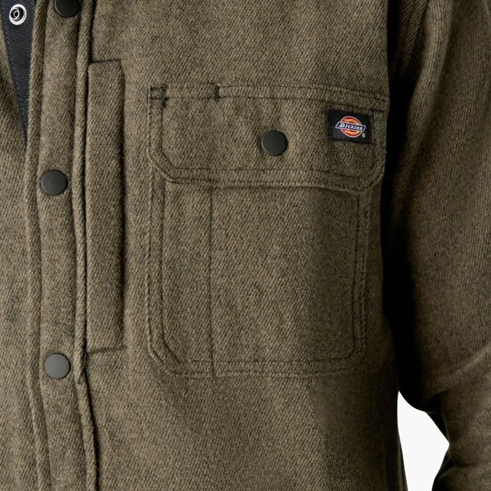 Dickies Work Shirts Heavyweight Brawny Flannel Shirt Military Green W Black Military Green W Black c1l 8211 Men Dickies Work Shirts Heavyweight Brawny Flannel Shirt Military Green W Black Military Green W Black c1l 8211 Men