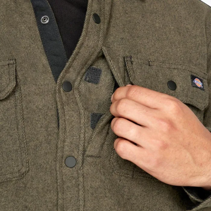 Dickies Work Shirts Heavyweight Brawny Flannel Shirt Military Green W Black Military Green W Black c1l 8211 Men Dickies Work Shirts Heavyweight Brawny Flannel Shirt Military Green W Black Military Green W Black c1l 8211 Men