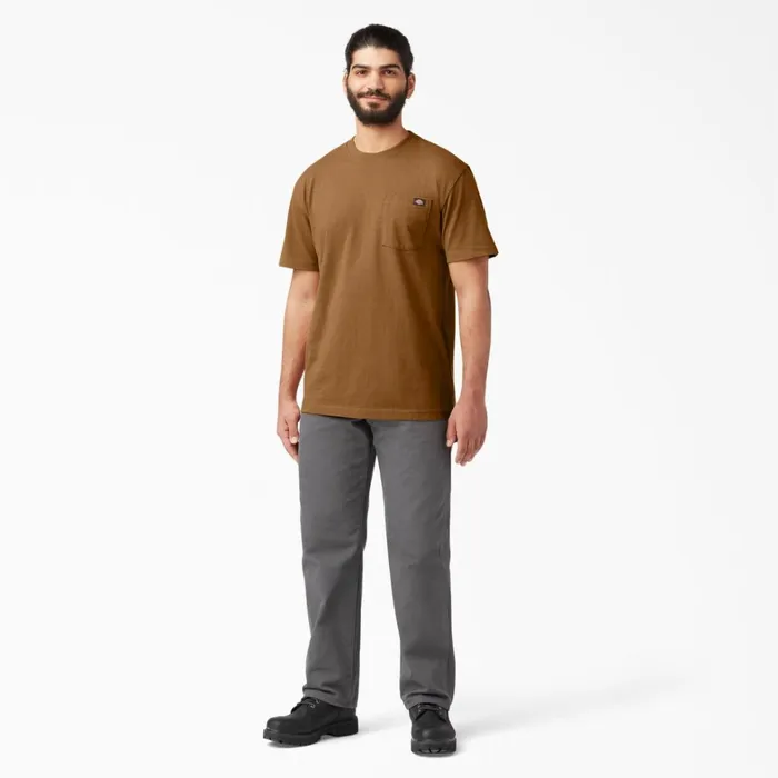 Dickies Work Shirts Heavyweight Short Sleeve Pocket TShirt Brown Duck Brown Duck bd 8211 Men Dickies Work Shirts Heavyweight Short Sleeve Pocket TShirt Brown Duck Brown Duck bd 8211 Men