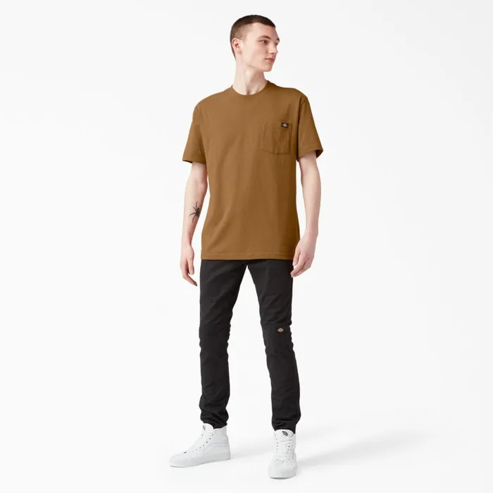Dickies Work Shirts Heavyweight Short Sleeve Pocket TShirt Brown Duck Brown Duck bd 8211 Men Dickies Work Shirts Heavyweight Short Sleeve Pocket TShirt Brown Duck Brown Duck bd 8211 Men