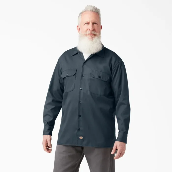 Dickies Work Shirts Long Sleeve Work Shirt Airforce Blue Airforce Blue af 8211 Men Dickies Work Shirts Long Sleeve Work Shirt Airforce Blue Airforce Blue af 8211 Men