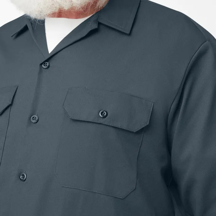 Dickies Work Shirts Long Sleeve Work Shirt Airforce Blue Airforce Blue af 8211 Men Dickies Work Shirts Long Sleeve Work Shirt Airforce Blue Airforce Blue af 8211 Men