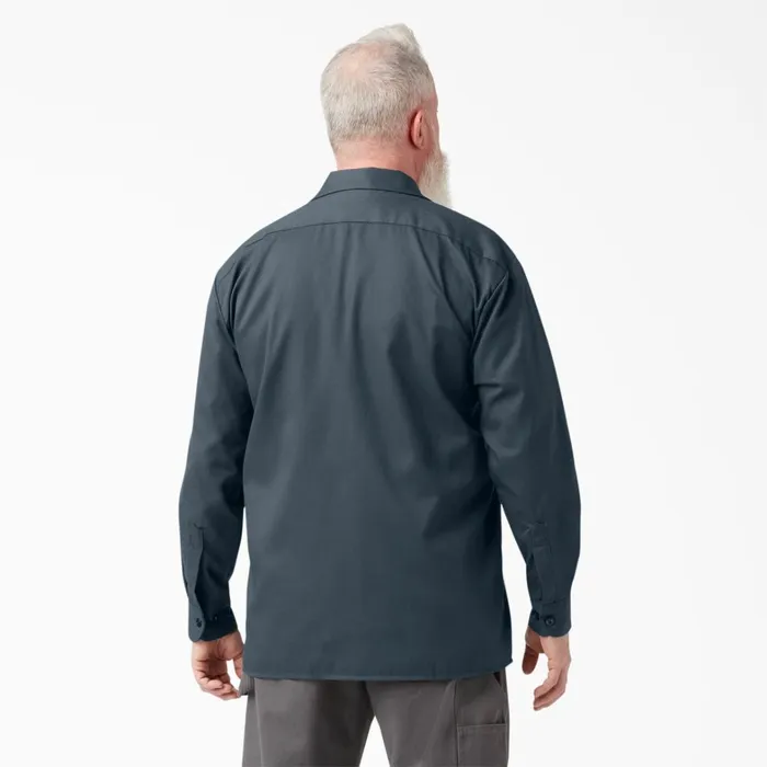Dickies Work Shirts Long Sleeve Work Shirt Airforce Blue Airforce Blue af 8211 Men Dickies Work Shirts Long Sleeve Work Shirt Airforce Blue Airforce Blue af 8211 Men