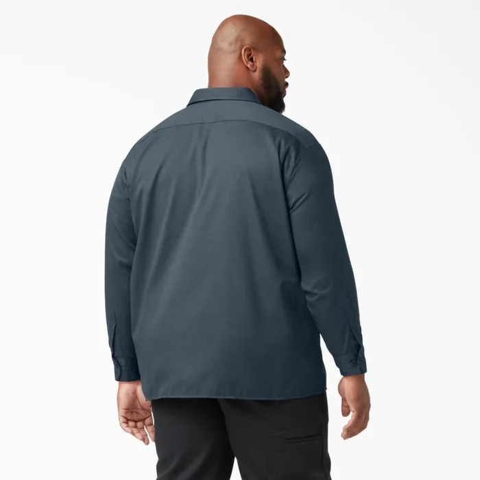 Dickies Work Shirts Long Sleeve Work Shirt Airforce Blue Airforce Blue af 8211 Men Dickies Work Shirts Long Sleeve Work Shirt Airforce Blue Airforce Blue af 8211 Men
