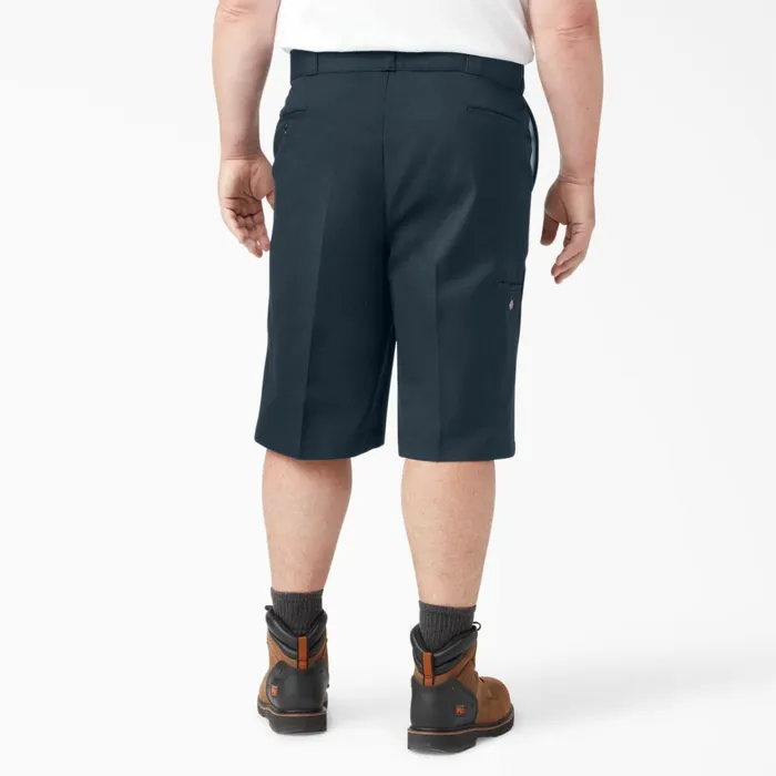 Dickies Work Shorts Loose Fit Flat Front Work Shorts 13034 Dark Navy Dark Navy dn 8211 Men