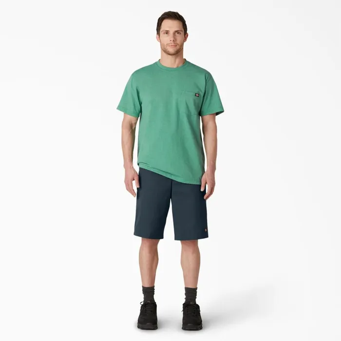 Dickies Work Shorts Loose Fit Flat Front Work Shorts 13034 Dark Navy Dark Navy dn 8211 Men