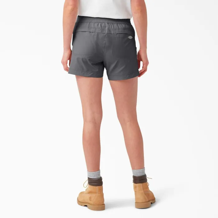 Dickies Work Shorts Women039s Cooling Relaxed Fit PullOn Shorts 5039039 Graphite Gray Graphite Gray ga 8211 Women Dickies Work Shorts Women039s Cooling Relaxed Fit PullOn Shorts 5039039 Graphite Gray Graphite Gray ga 8211 Women