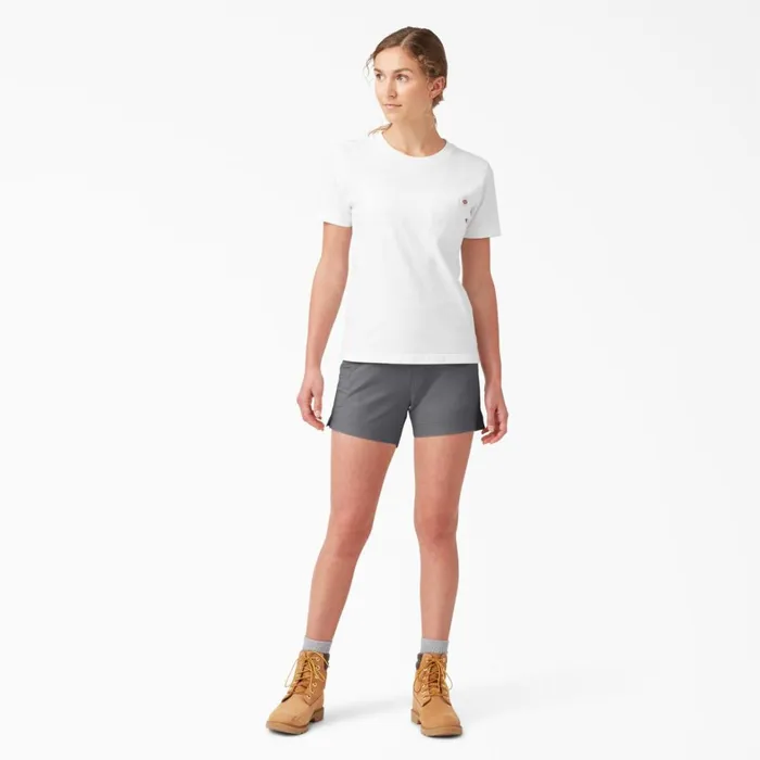 Dickies Work Shorts Women039s Cooling Relaxed Fit PullOn Shorts 5039039 Graphite Gray Graphite Gray ga 8211 Women Dickies Work Shorts Women039s Cooling Relaxed Fit PullOn Shorts 5039039 Graphite Gray Graphite Gray ga 8211 Women