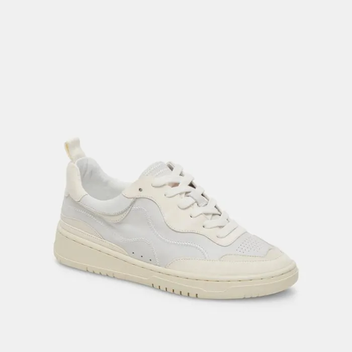 Dolce Vita Adella Sneakers Off White Leather Women Sneakers