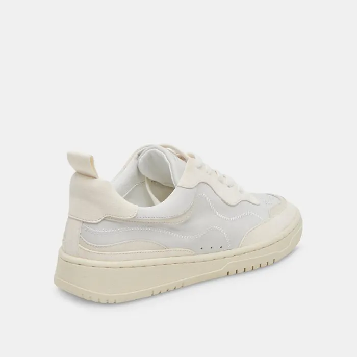 Dolce Vita Adella Sneakers Off White Leather Women Sneakers