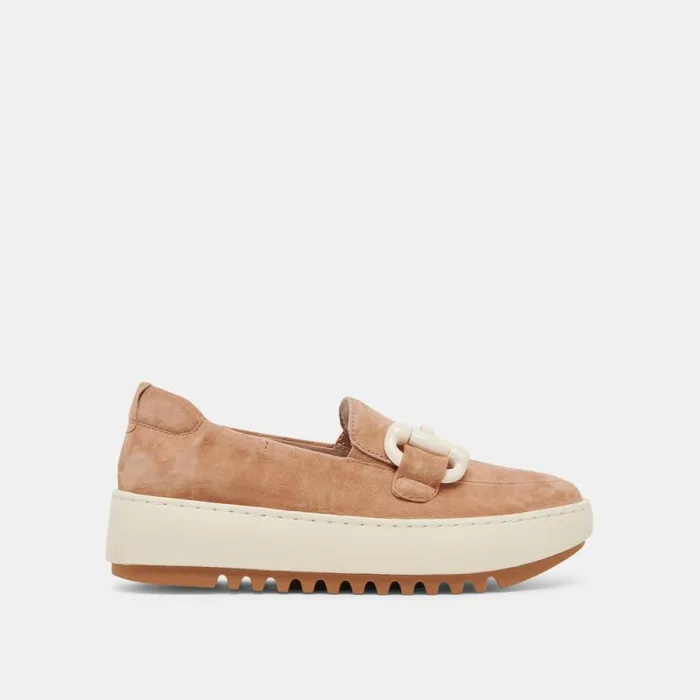 Dolce Vita Andres Sneakers Toffee Suede Women Sneakers